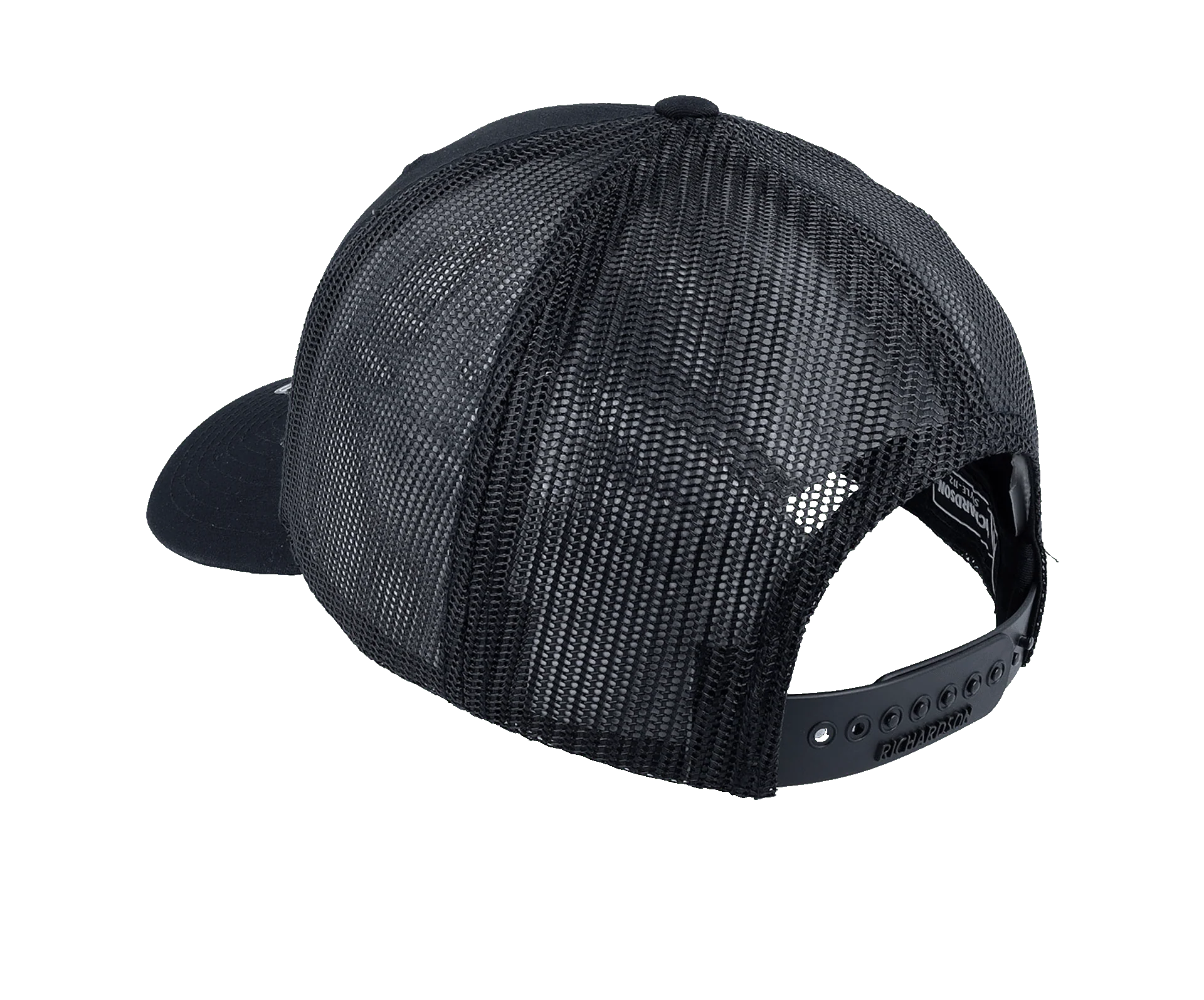 Barnett Leather Patch Hat Black - Image 2