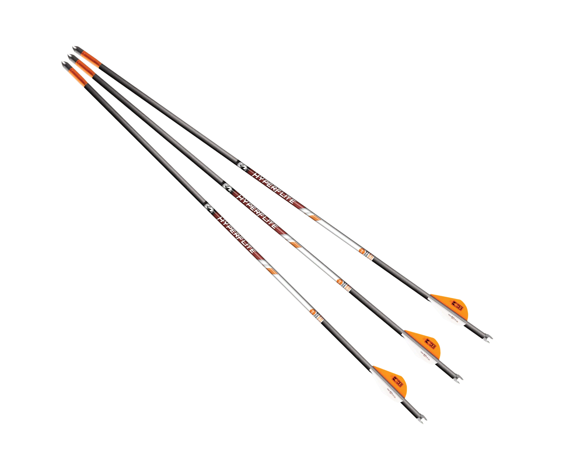 Hyperflite™ 22" Arrow - 3 Pack ORANGE/WHITE - Image 2